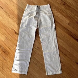 Polo‎ Ralph Lauren Boys White Suffield Flat Front Chino Dress Pants Size 16